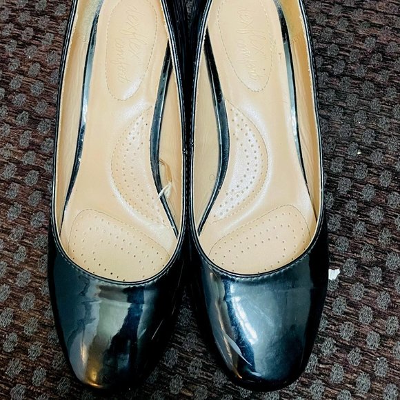 Dexflex Comfort Black Chunky Heels - Picture 1 of 5